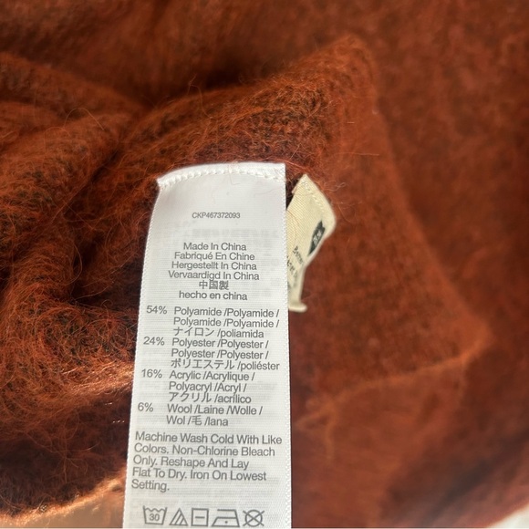 Madewell Women's Cowen Cardigan Sweater size small wool blend relaxed NG753 - Picture 11 of 12